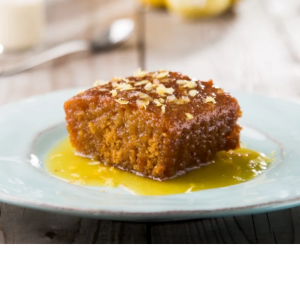 Large Sticky Lemon Pudding